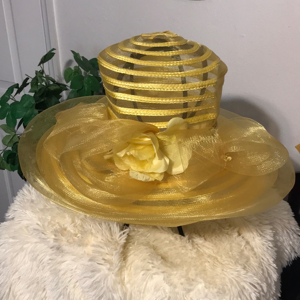 Dressy Wide Brim💐.  OS